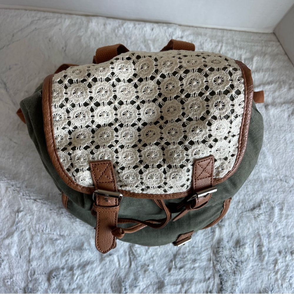 CANVAS MILITARY RUCKSACK Small Back Pack - Picture 8 of 14